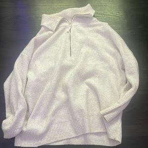 Aerie Quarter Zip Sweater